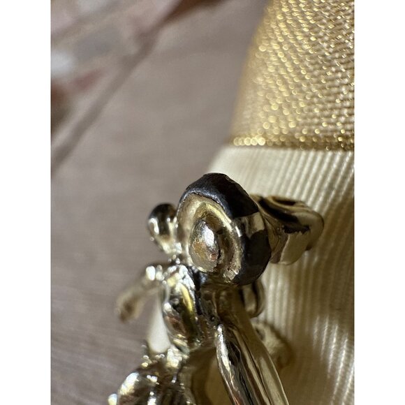 Vintage Mexican Dancer Brooch Pin  Silver Tone Fiesta Skirt Enamel Accents - Picture 5 of 12